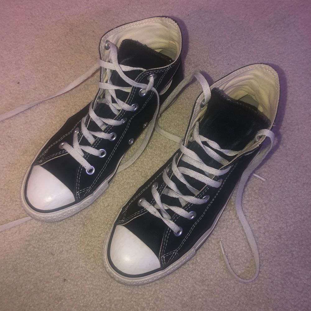 Black Hi Top Converse